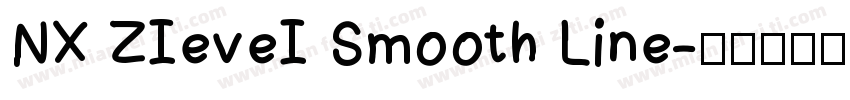 NX ZIeveI Smooth Line字体转换